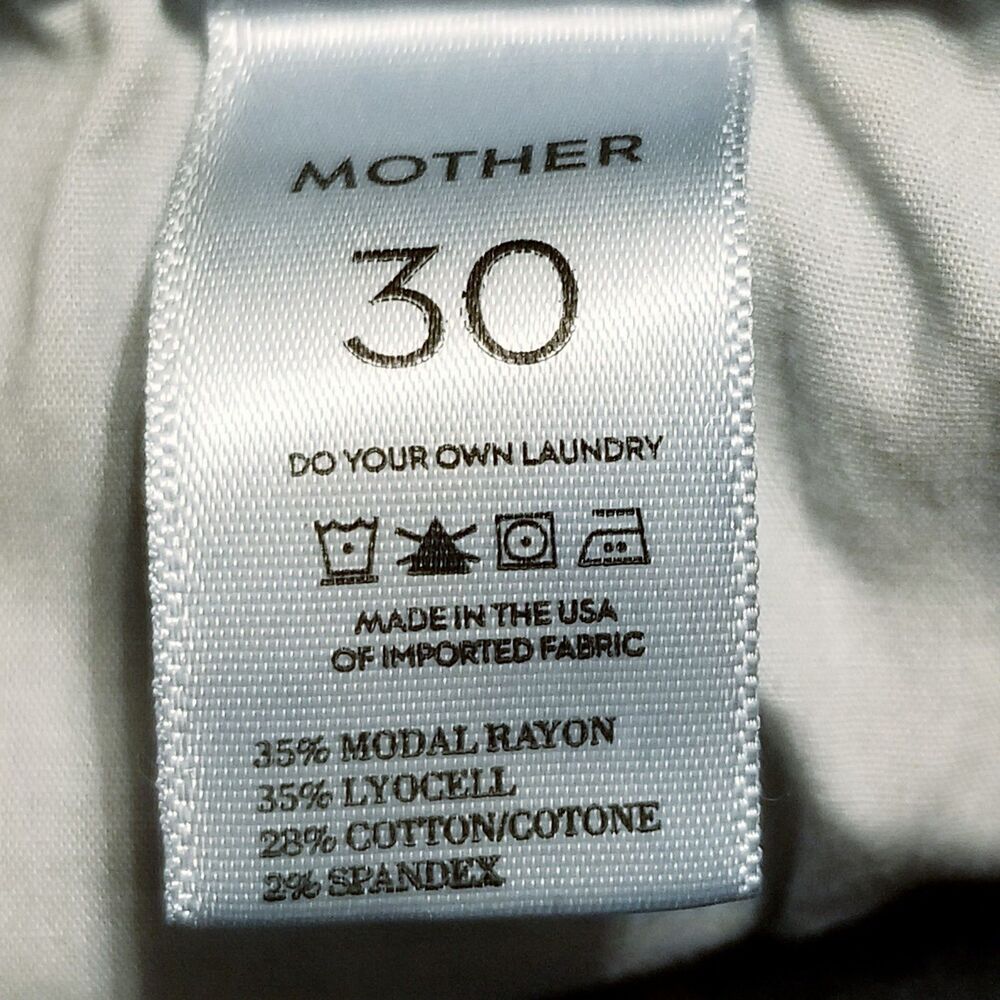 Mother Jeans Women Size 30 The Rascal Cuff Midsummer Moon Lightweight (31x27.5) - Picture 6 of 6